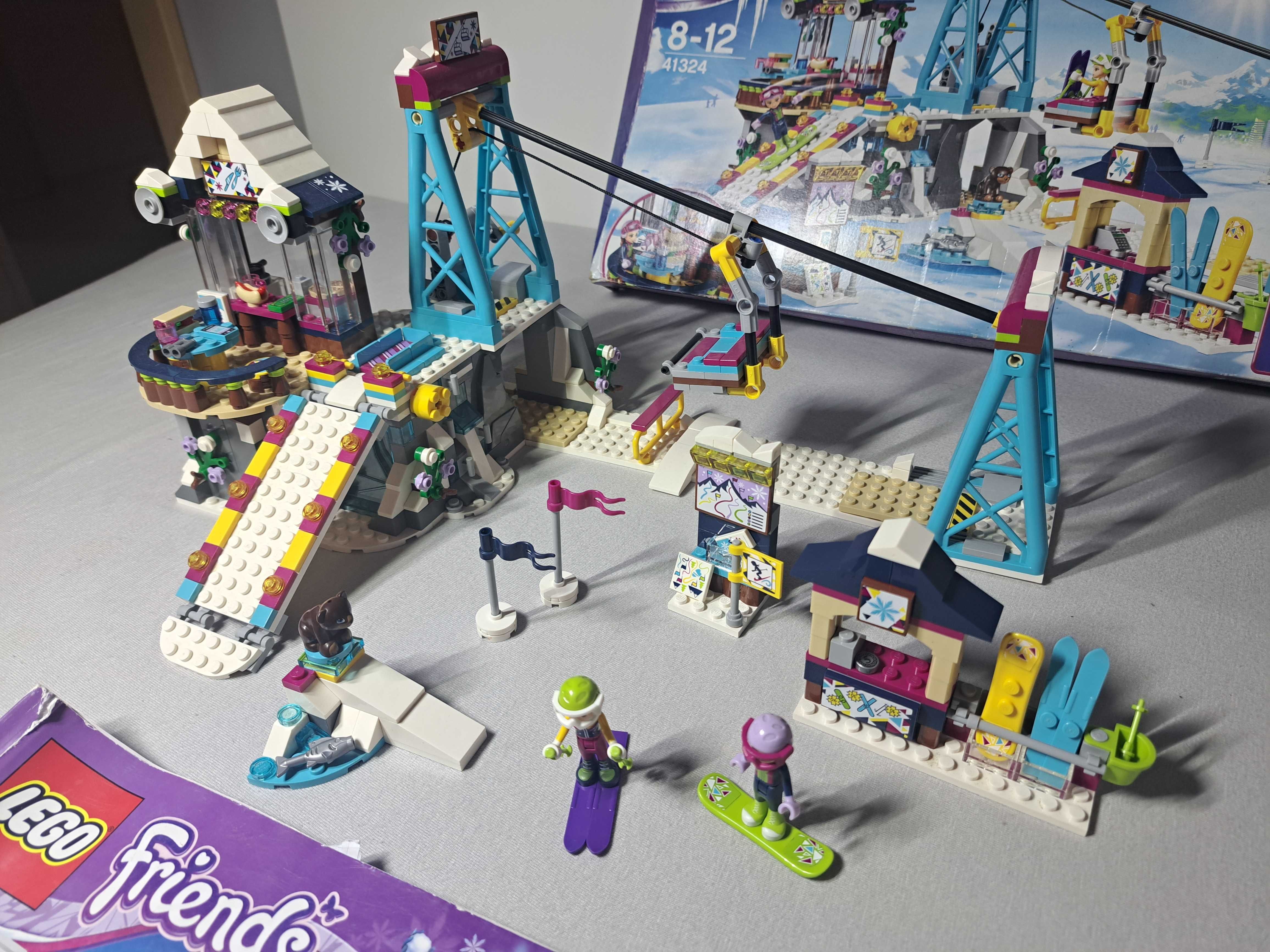 Lego 41324 Wyciąg Narciarski i gratis Lego 41307 Labolatorium Olivii