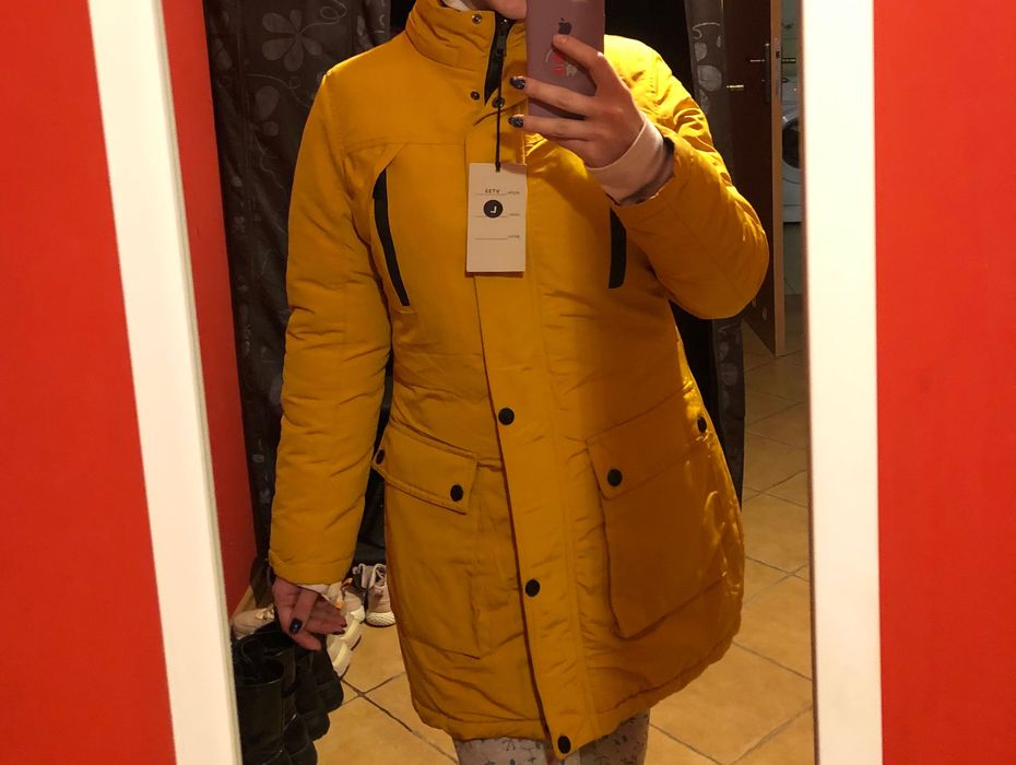 dwustronna kurtka / parka zimowa damska Melya Melody Paris