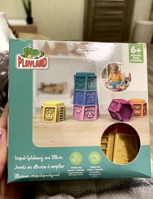 Тактильні кубики для дитини від 6+