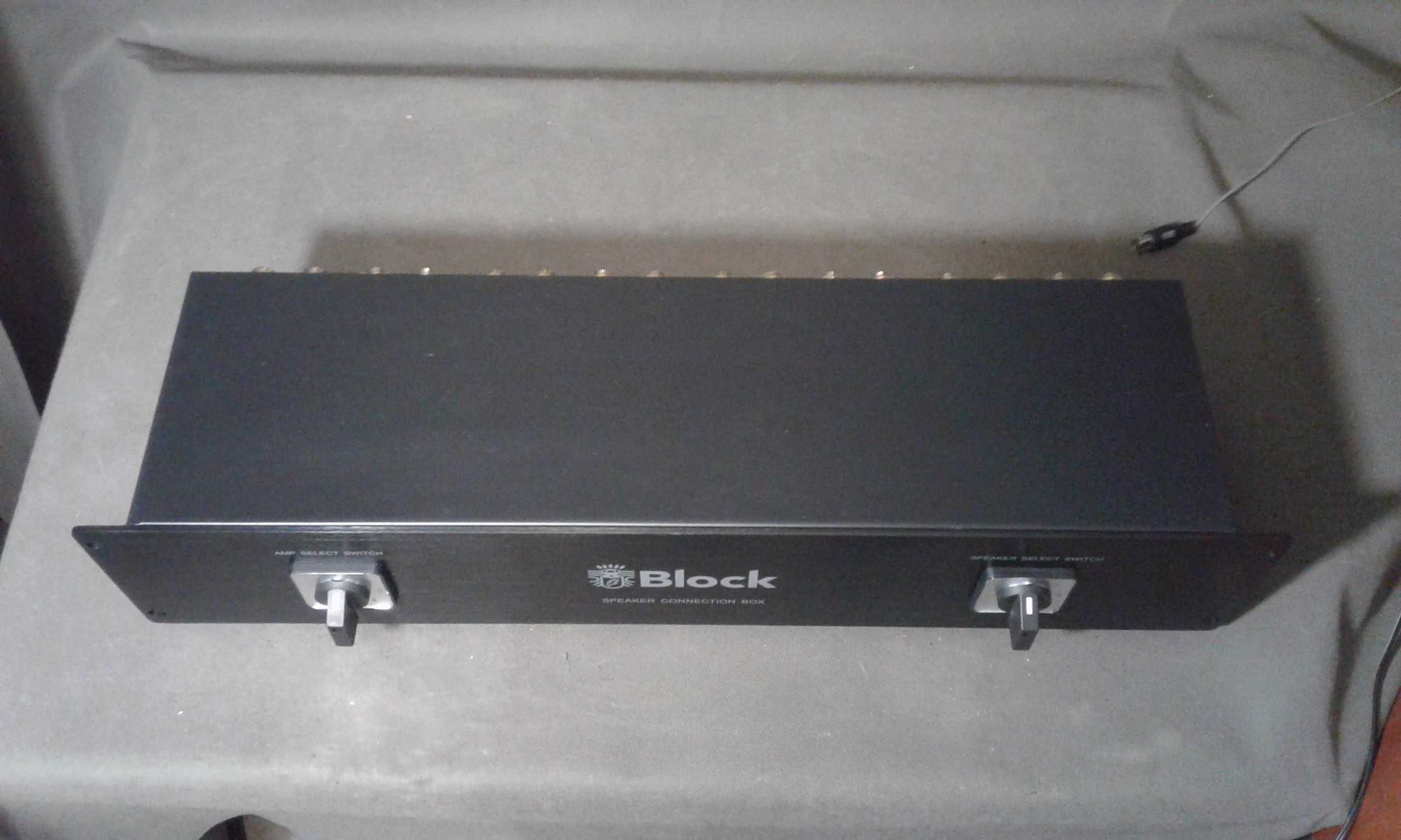 BLOCK SPEAKER CONECTION BOX, wysoki model konektora