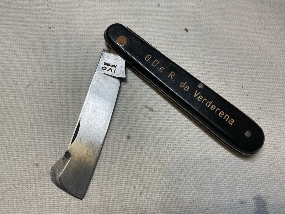 Canivete antigo português Grupo Desportivo da Verderena