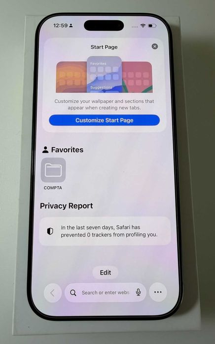 iPhone 16 Pro - 128GB Preto