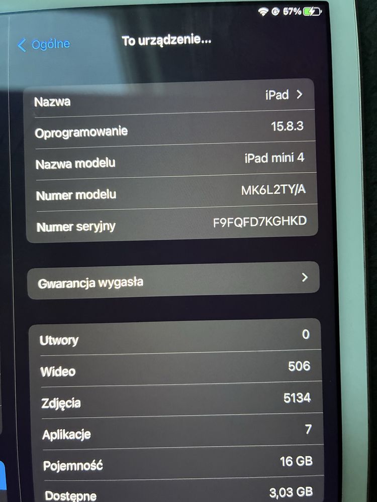 Ipad mini 4 generacji