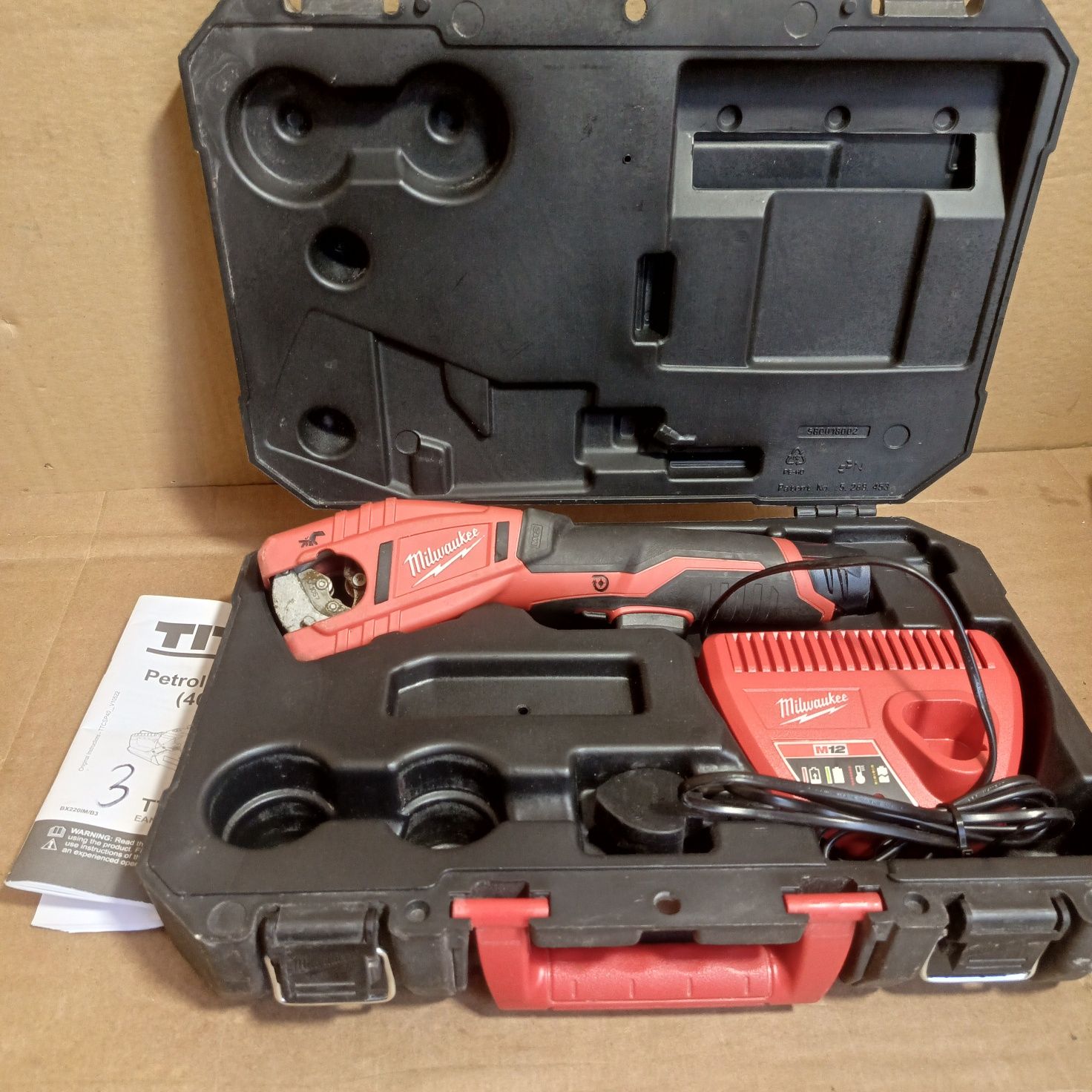 Milwaukee c12pc obcinak do rur