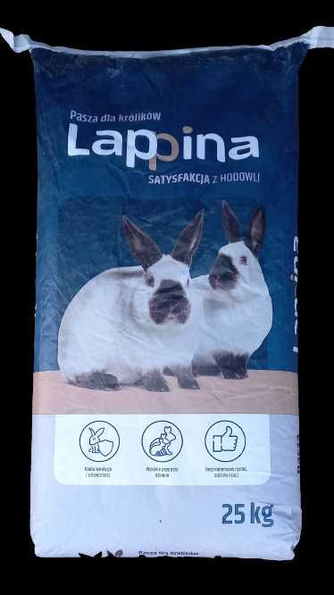 LAPINA 2 EXTRA - PROVIMI - przysmak, karma, pasza dla królików, 25kg.