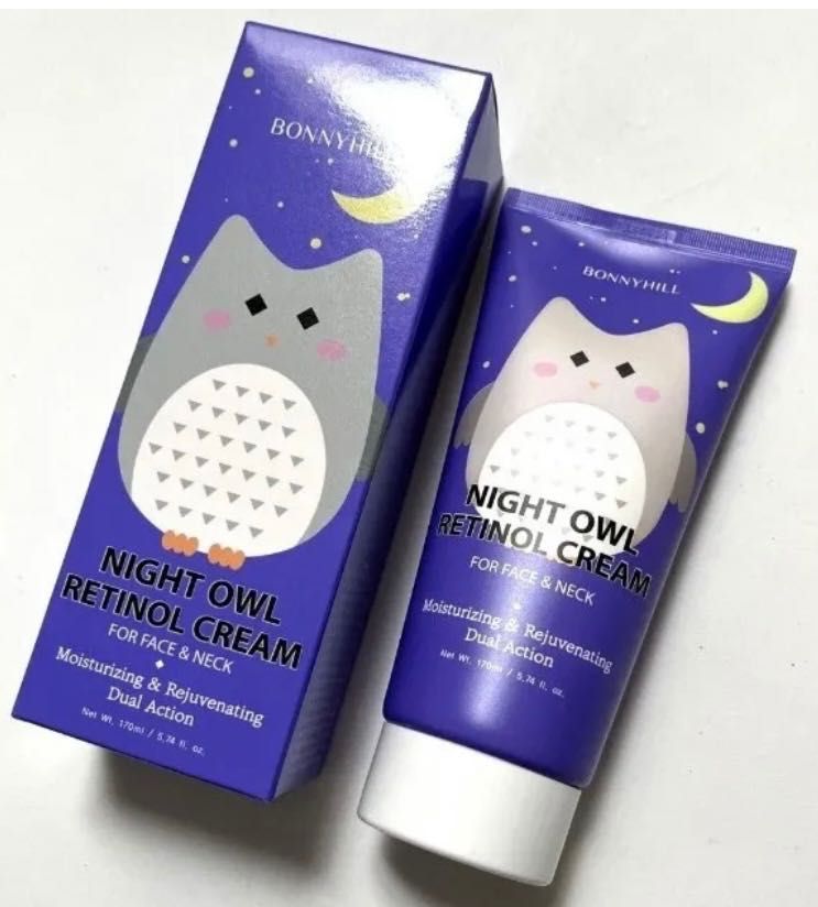 Koreański krem Bonny hill night owl retinol 170 ml!