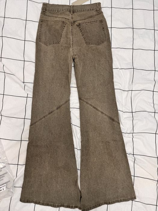 джинсы rick owens bootcut bolan