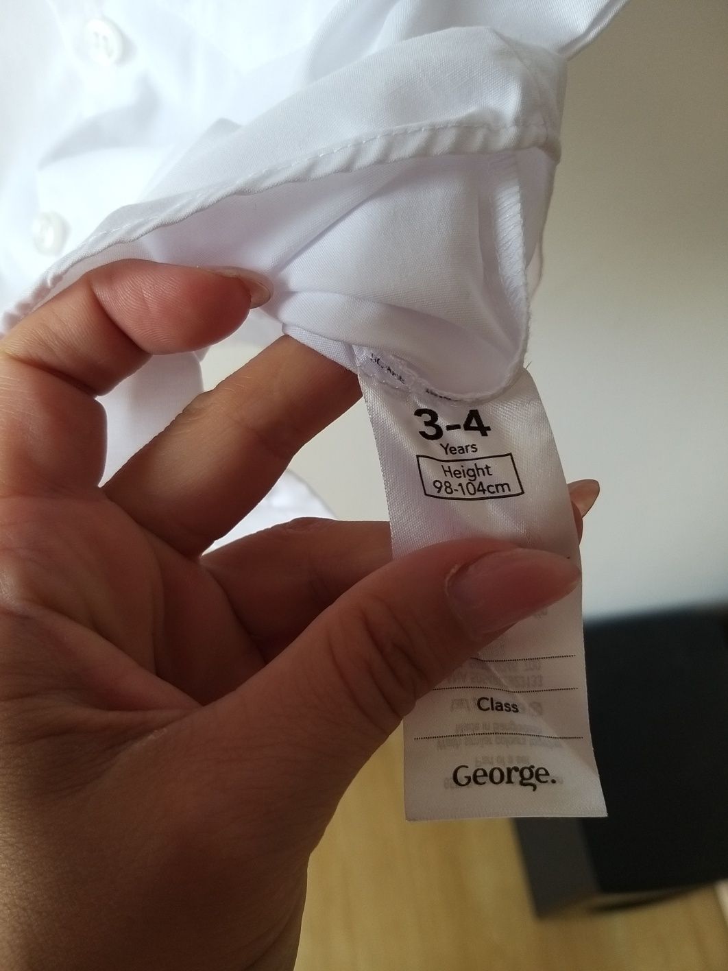 Elegancka koszula krótki rękaw 98 104 chłopięca wesele święta sesja
