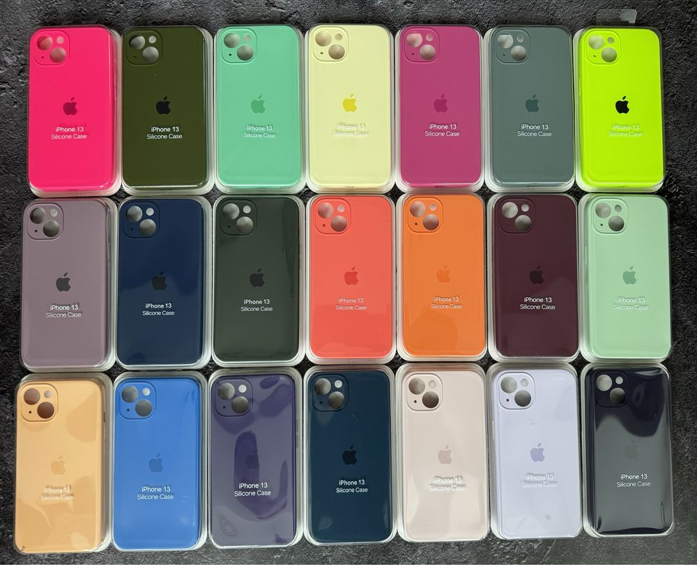 Чехол silicone case iphone 13, 13pro, 13promax опт/розница