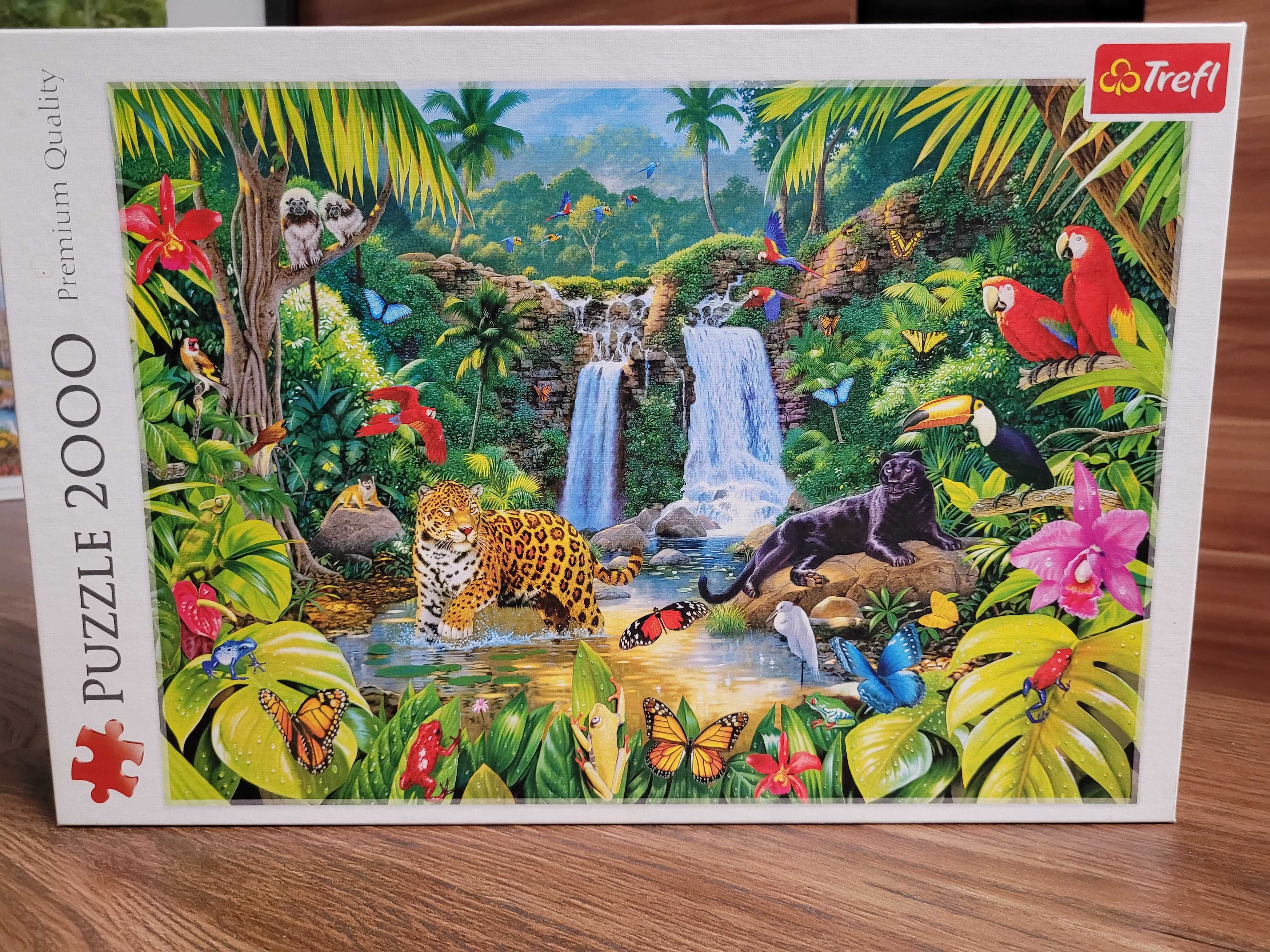 Nr 4 - Puzzle Las tropikalny 2000 el.