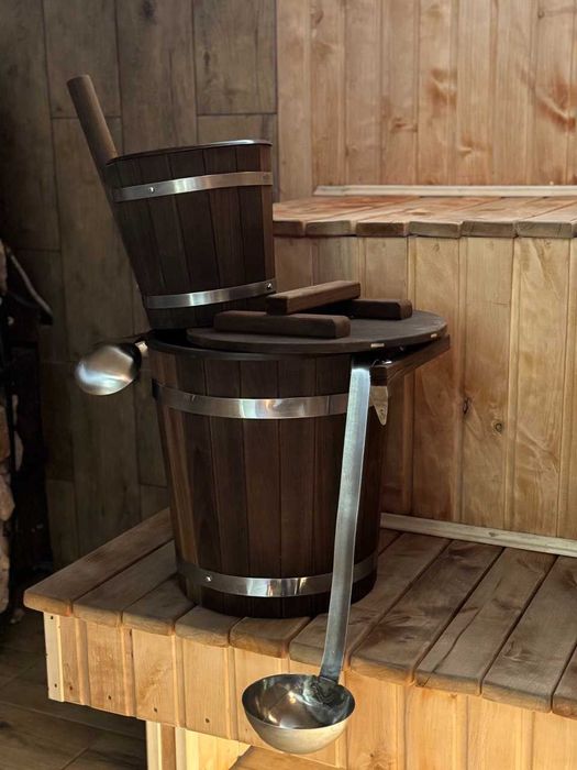 Оренда будинку, альтанка, басейн з підігрівом, баня на дровах та чан