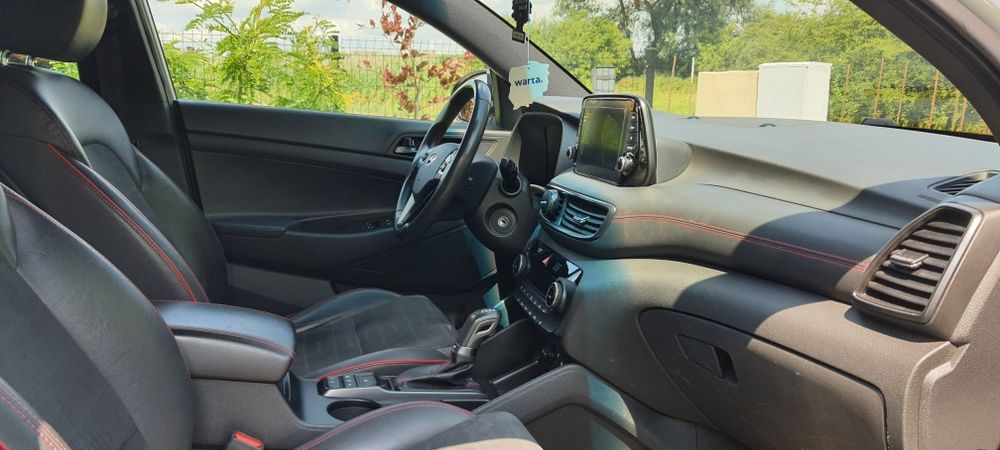 HYUNDAI TUCSON N-LINE 1.6 CRDI 136 km 2020 rok Bezwypadkowy Polecam