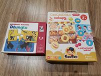2 gry dla dzieci 1+ i 2+: Czuczulotto Zakupy/Układanki malucha Dżungla