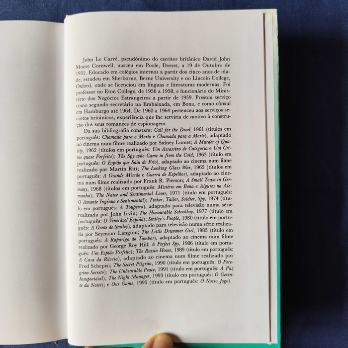 John Le Carré - O Nosso Jogo