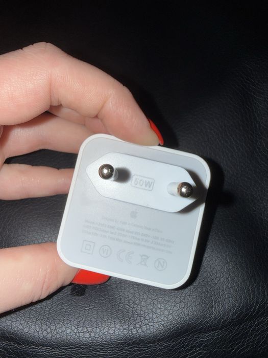 APPLE 50W iphone ipad mac Блочок блок адаптер питания зарядка