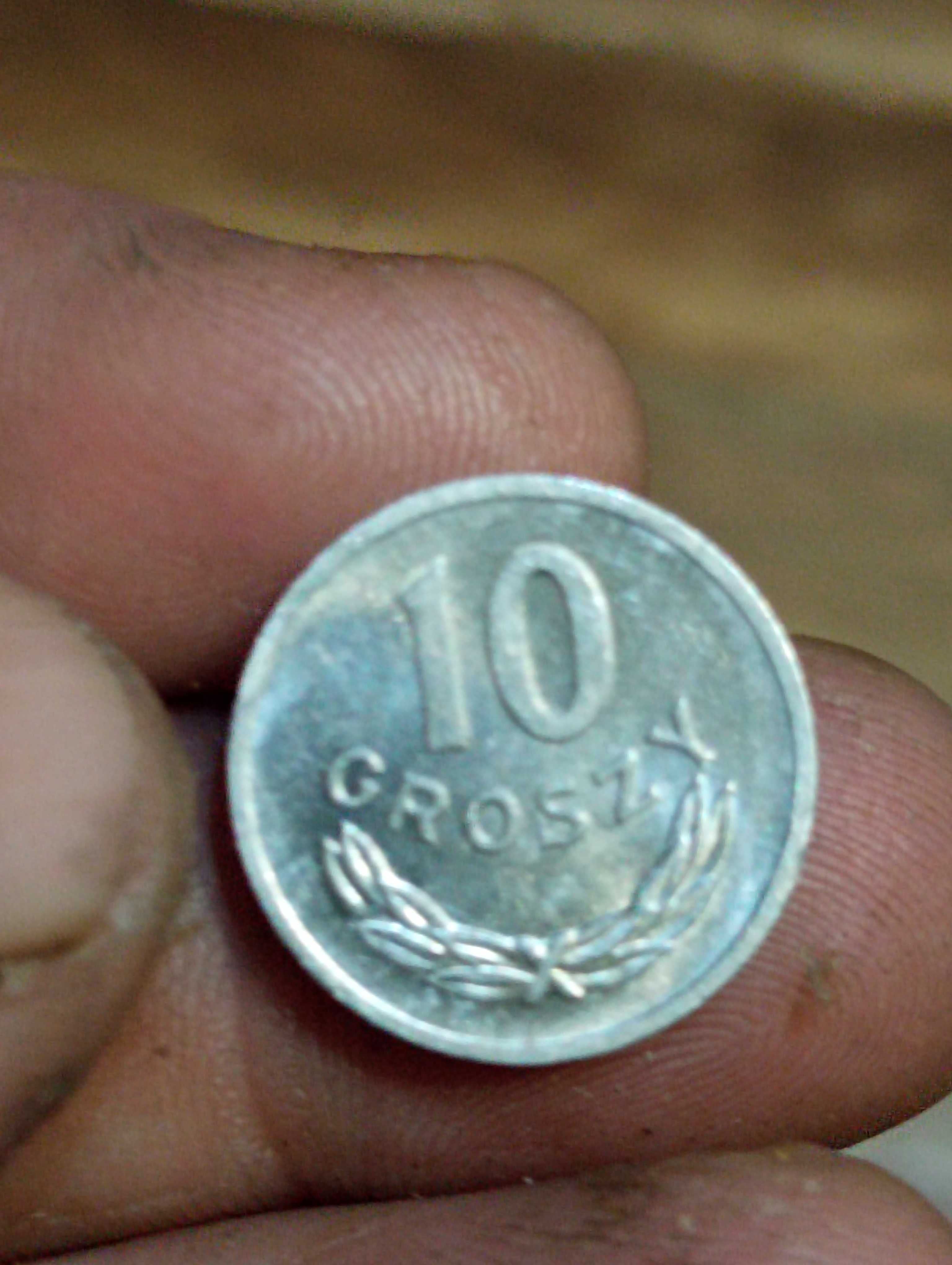 Moneta 10 groszy 1967 rok