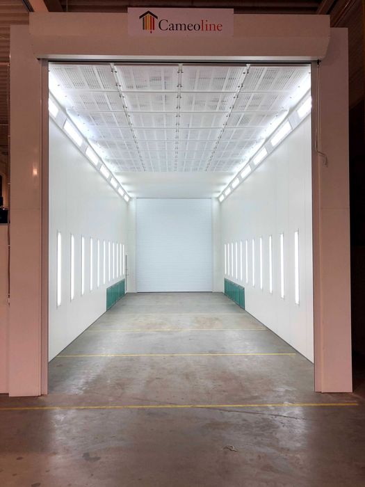 Lampa LED do skosów kabiny lakierniczej