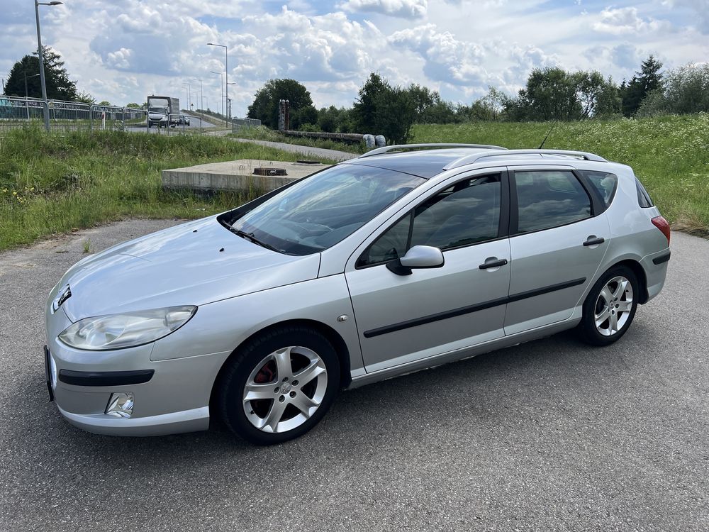 Peugeot 407/2.0hdi automat/2005r/352 tys/panorama/klima