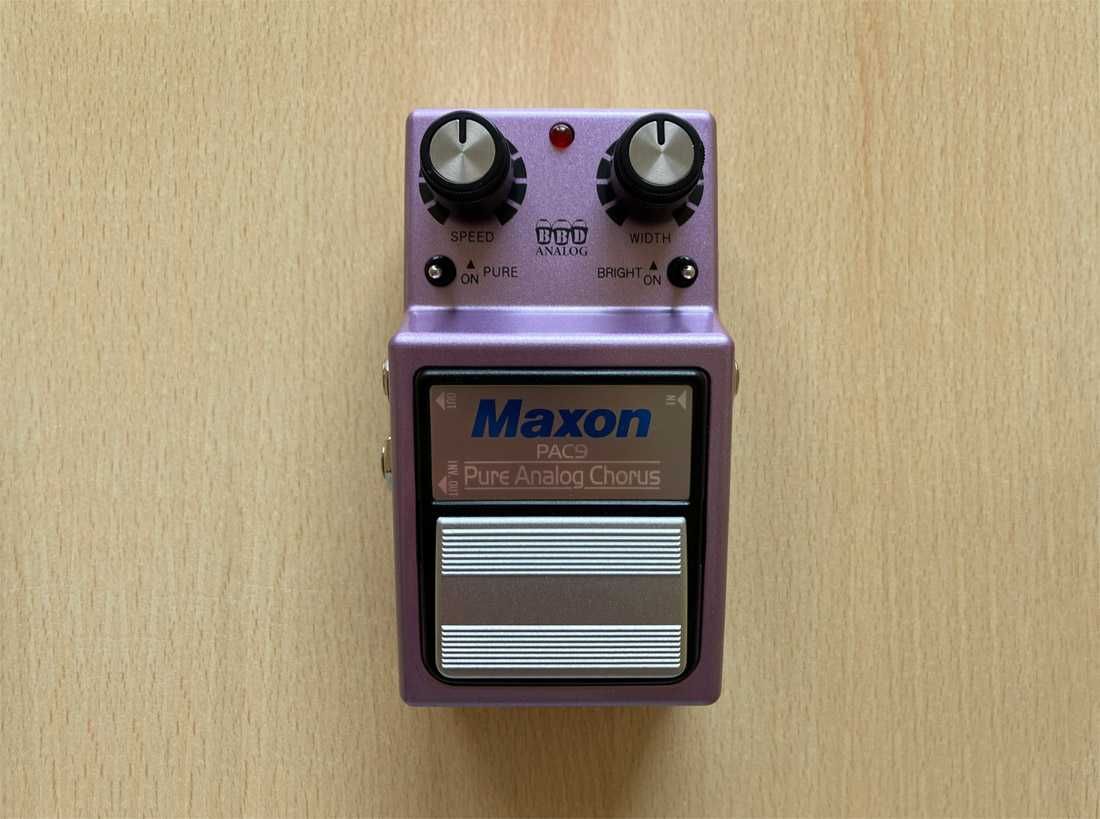 Efekt gitarowy MAXON PAC9 Pure Analog Chorus - analogowy, true bypass