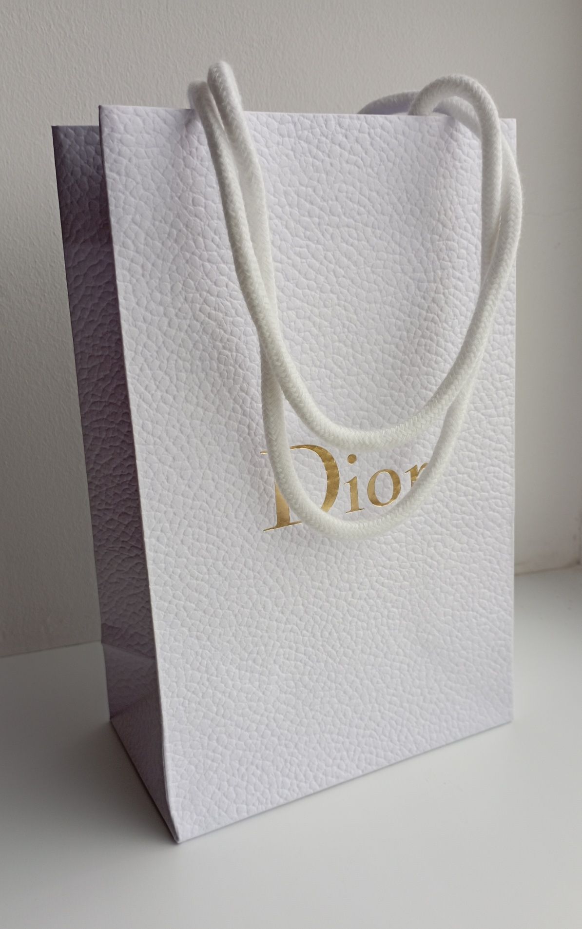 Оригинальный пакет Dior, лента Dior
