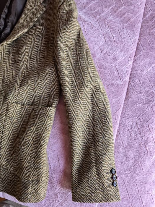 Blazer castanho espiga