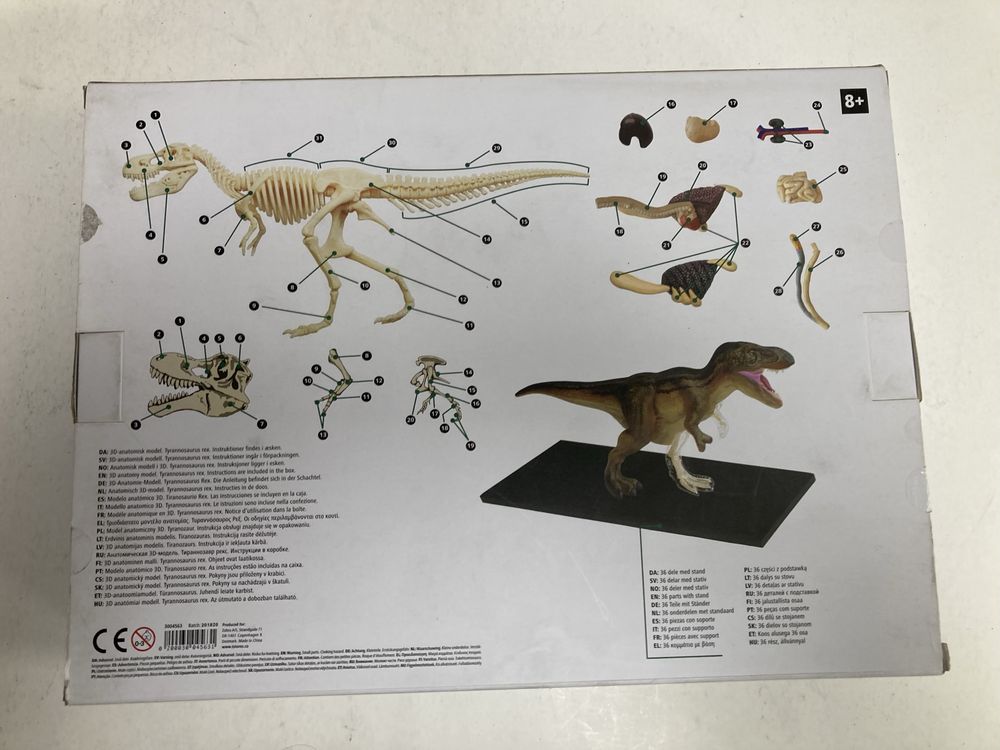Kit Modelo 3D Tyrannosaurus Rex