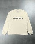 Лонгслів Fear Of God Essentials Front Logo long sleeve Taupe