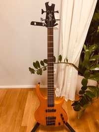 Бас-гитара Epiphone Toby Deluxe IV Bass, Индонезия 2016 г Активная