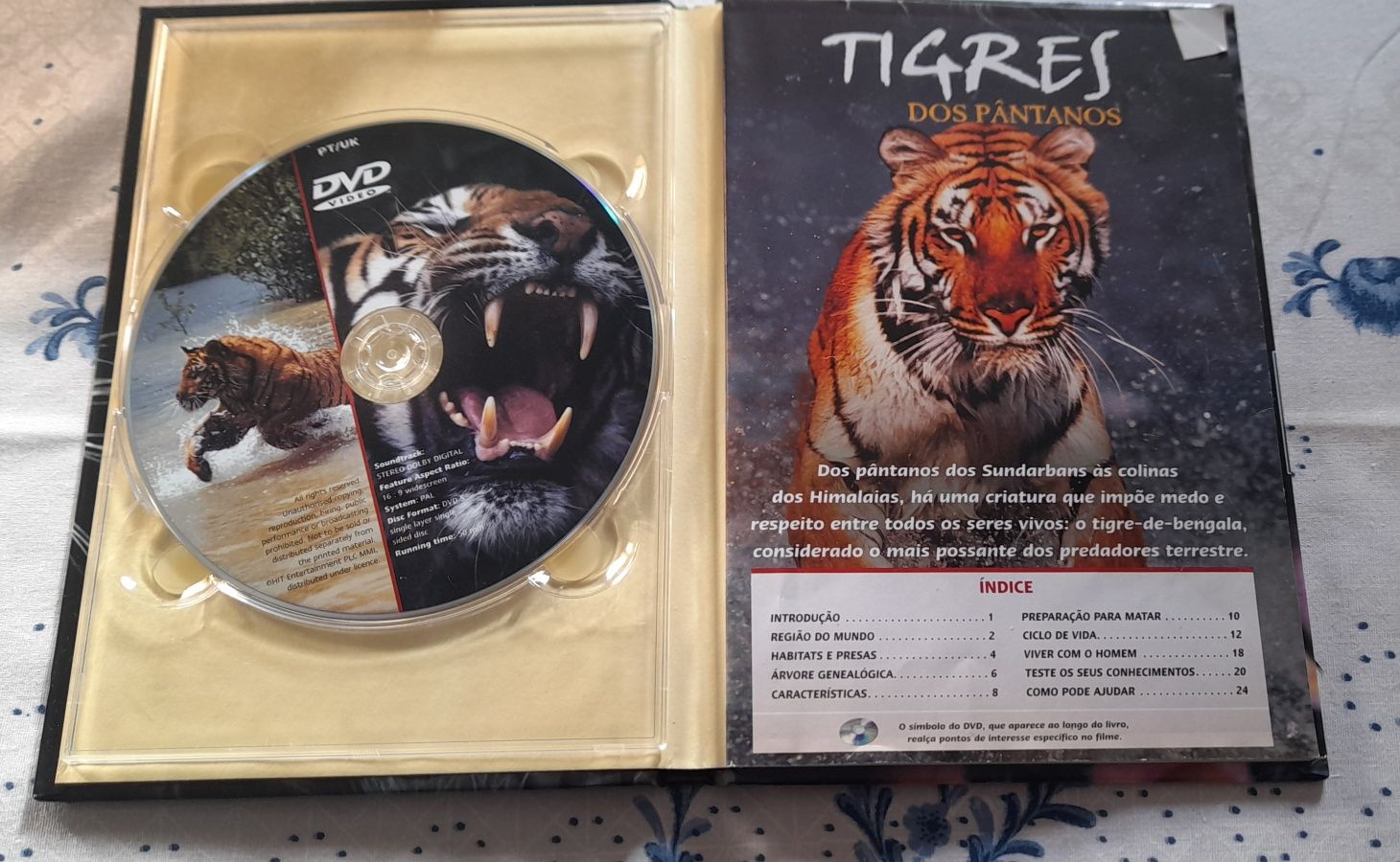 DVD tigres do pântano