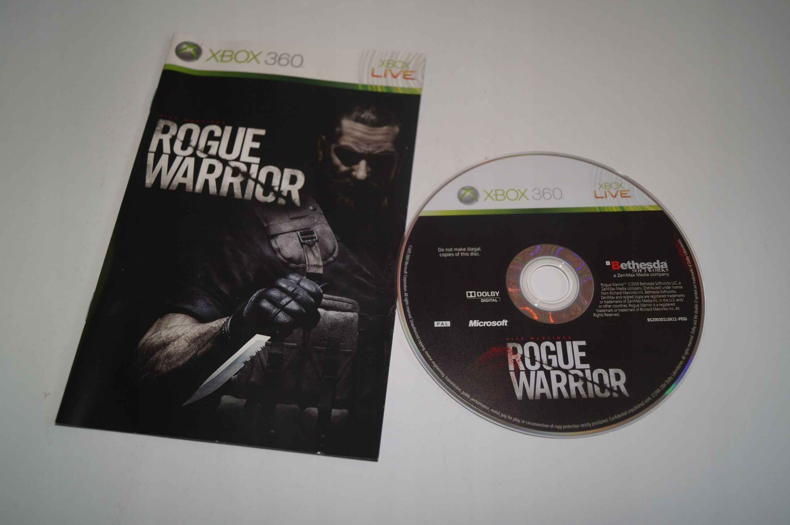 Rogue Warrior Microsoft Xbox 360 Kompletna