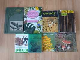 12 książek rośliny, zwierzęta, las, zioła