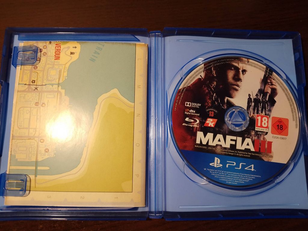 Gra mafia III PS 4