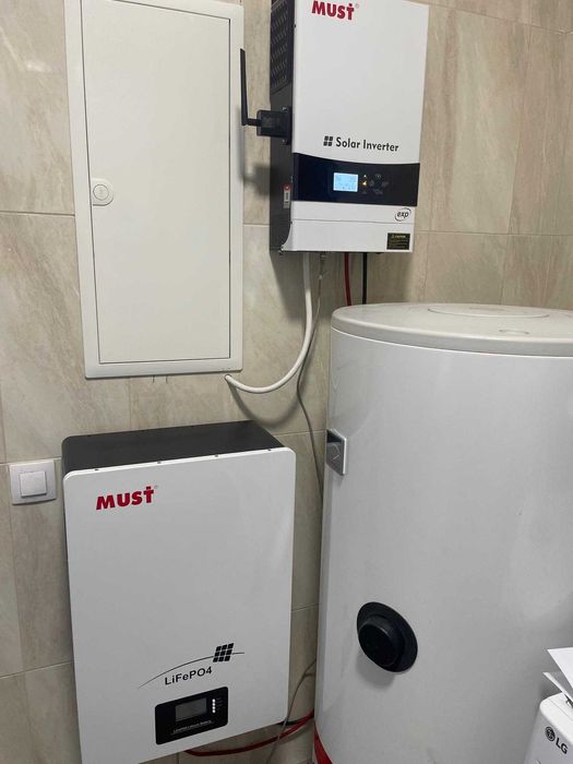 Система для резервного живлення Easun Deye на 1кВт 5кВт 8кВт