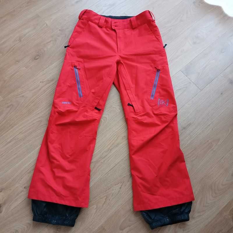 Spodnie snowboard męskie Burton czerwone