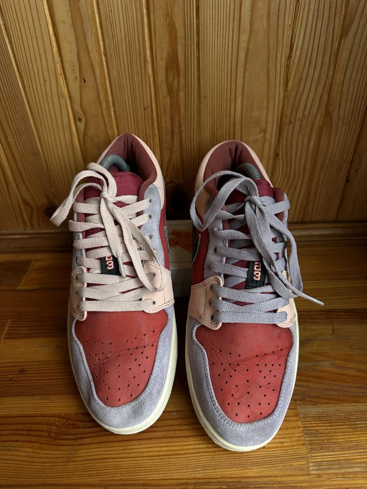 Кроссовки nike jordan 1 low canyon rust