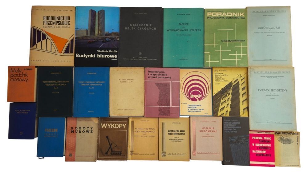 25x książki techniczne budynki biurowe Wytrzymałość materiałów
