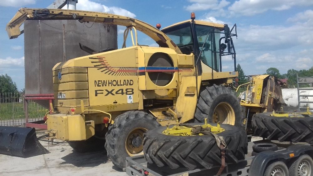 New holland FX 48 części przekładnia koła most silnik kabina tc tx