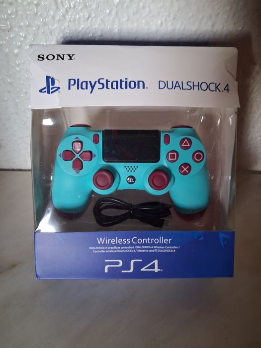 Comando PS4 Wireless Azul Turquesa/Roxo
