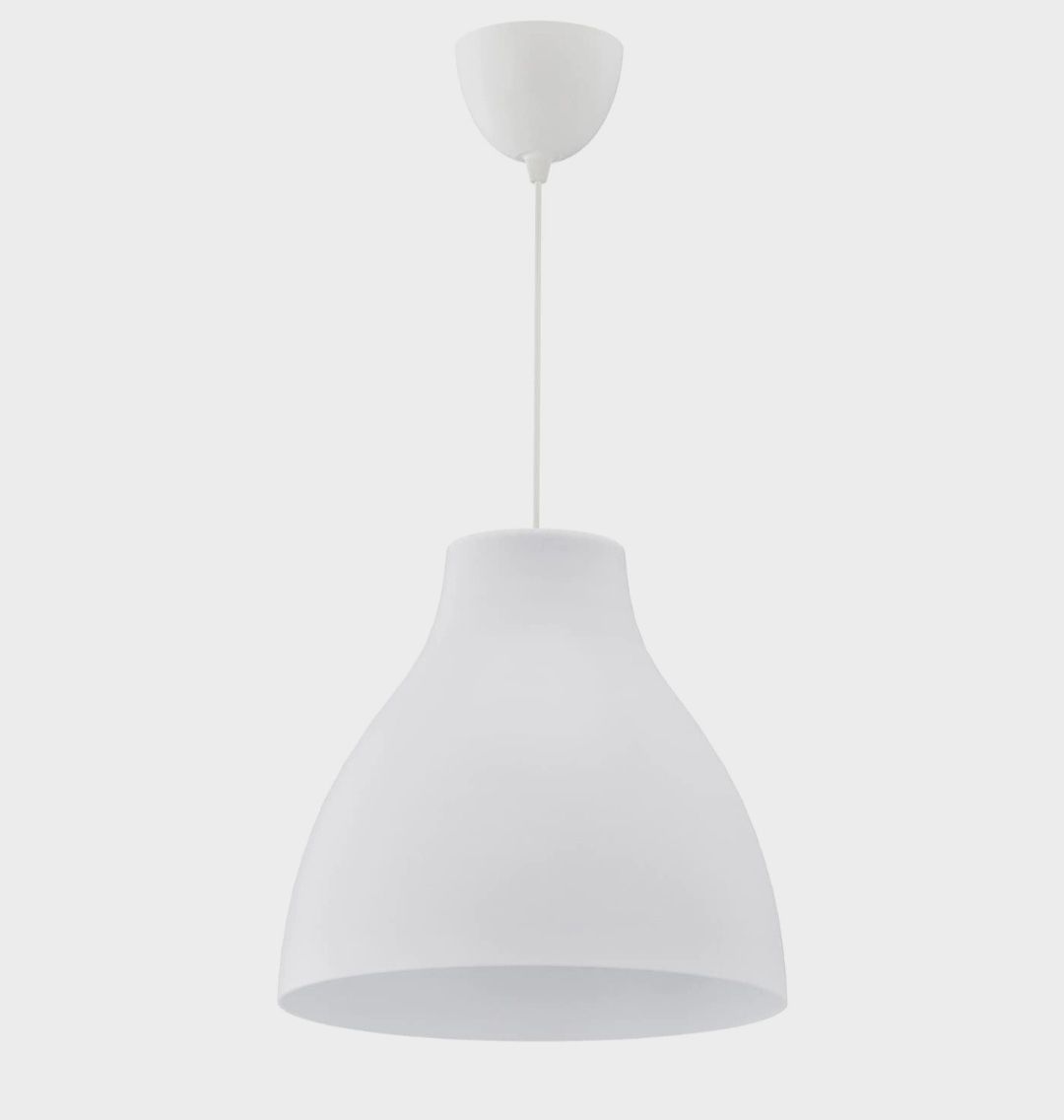 Lampa wisząca sufitowa Ikea biała kuchnia jadalnia Nowa