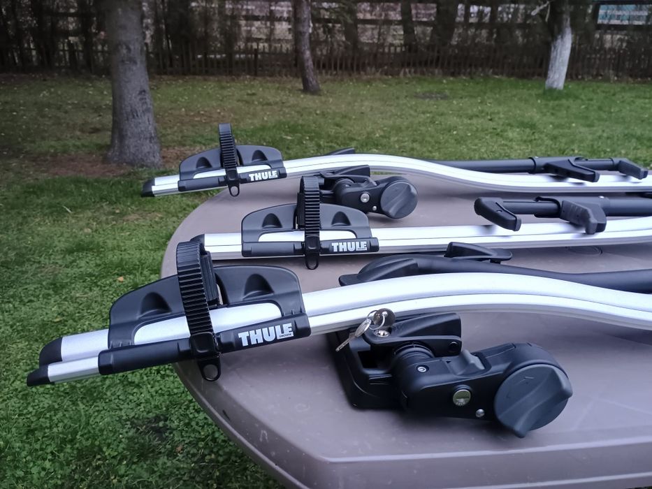 Uchwyt bagażnik rowerowy Thule Proride 591 zestaw 3 szt one key system