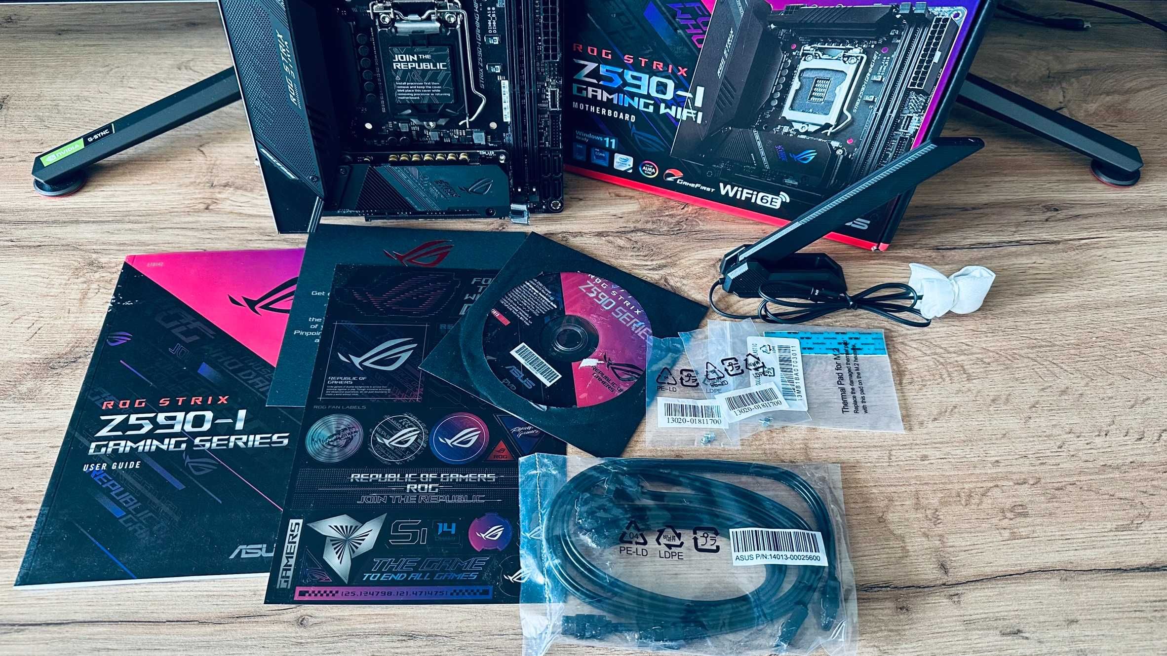 ASUS ROG STRIX Z590-I GAMING Wi-Fi 6E 2,5 GbE płyta główna mini-ITX