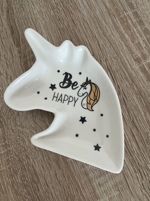 Talerzyk miska podstawka jednorożec