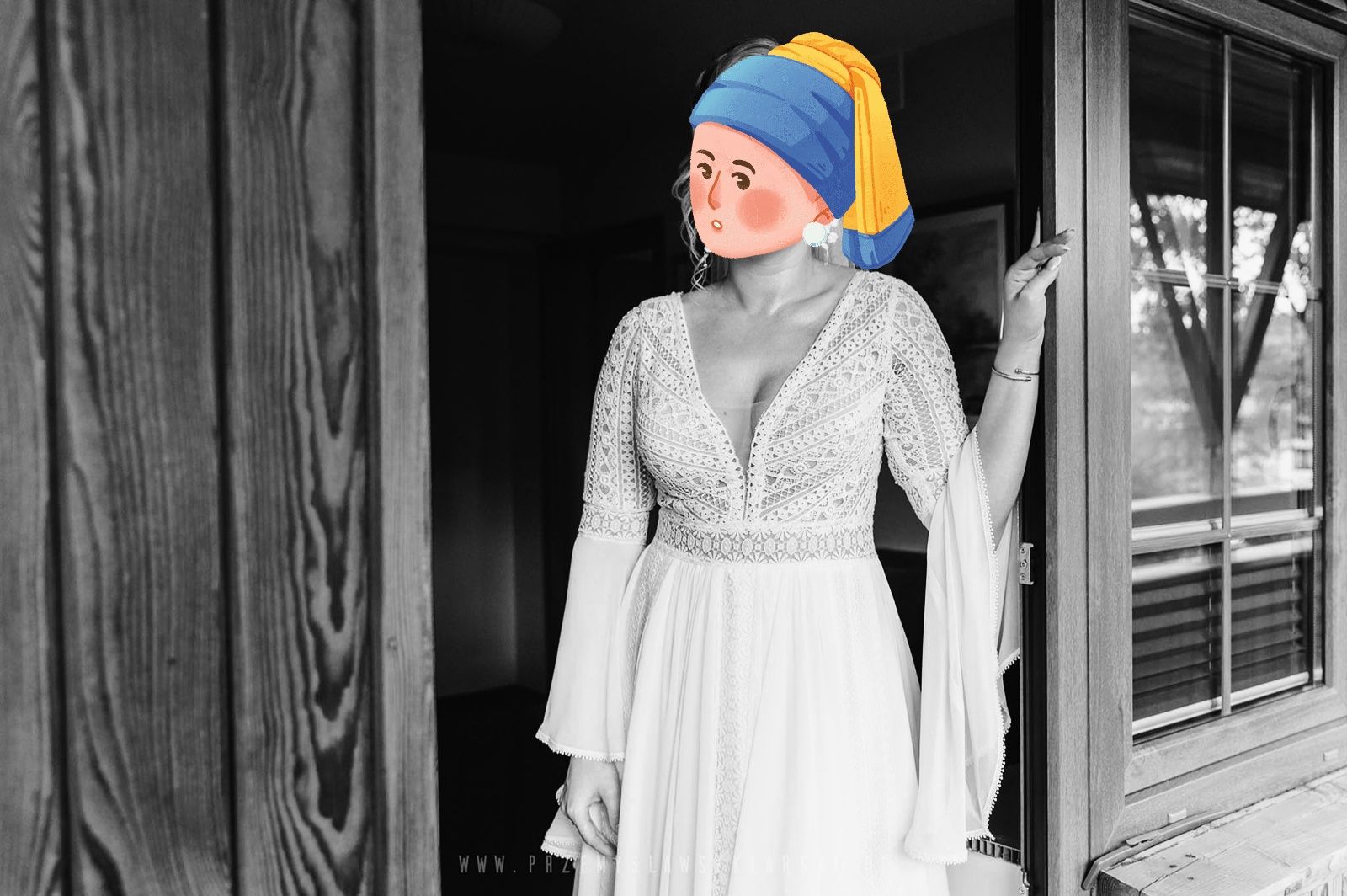 Suknia ślubna w stylu Boho r. L