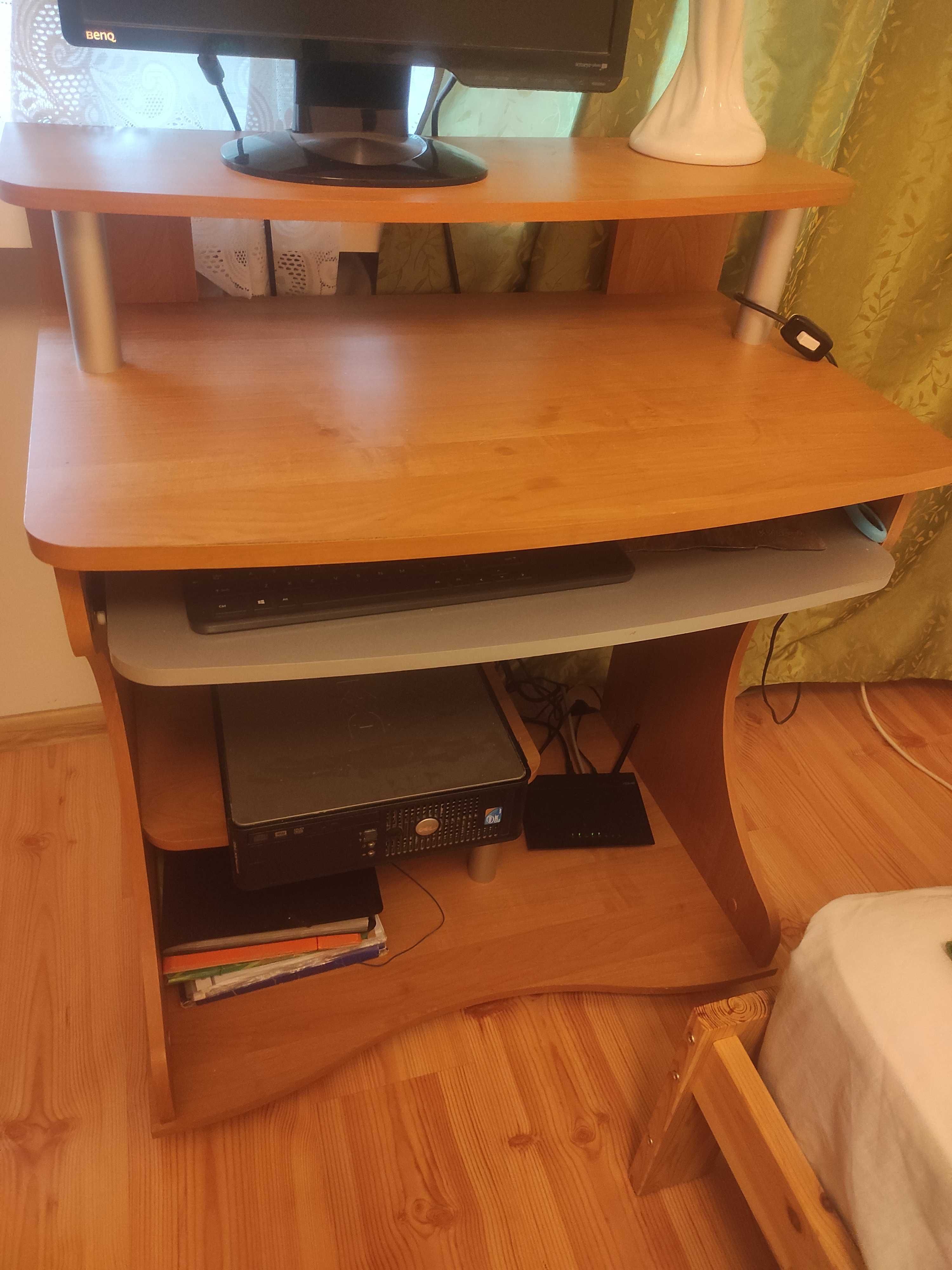 Biurko 75 cm z nadstawka porządne