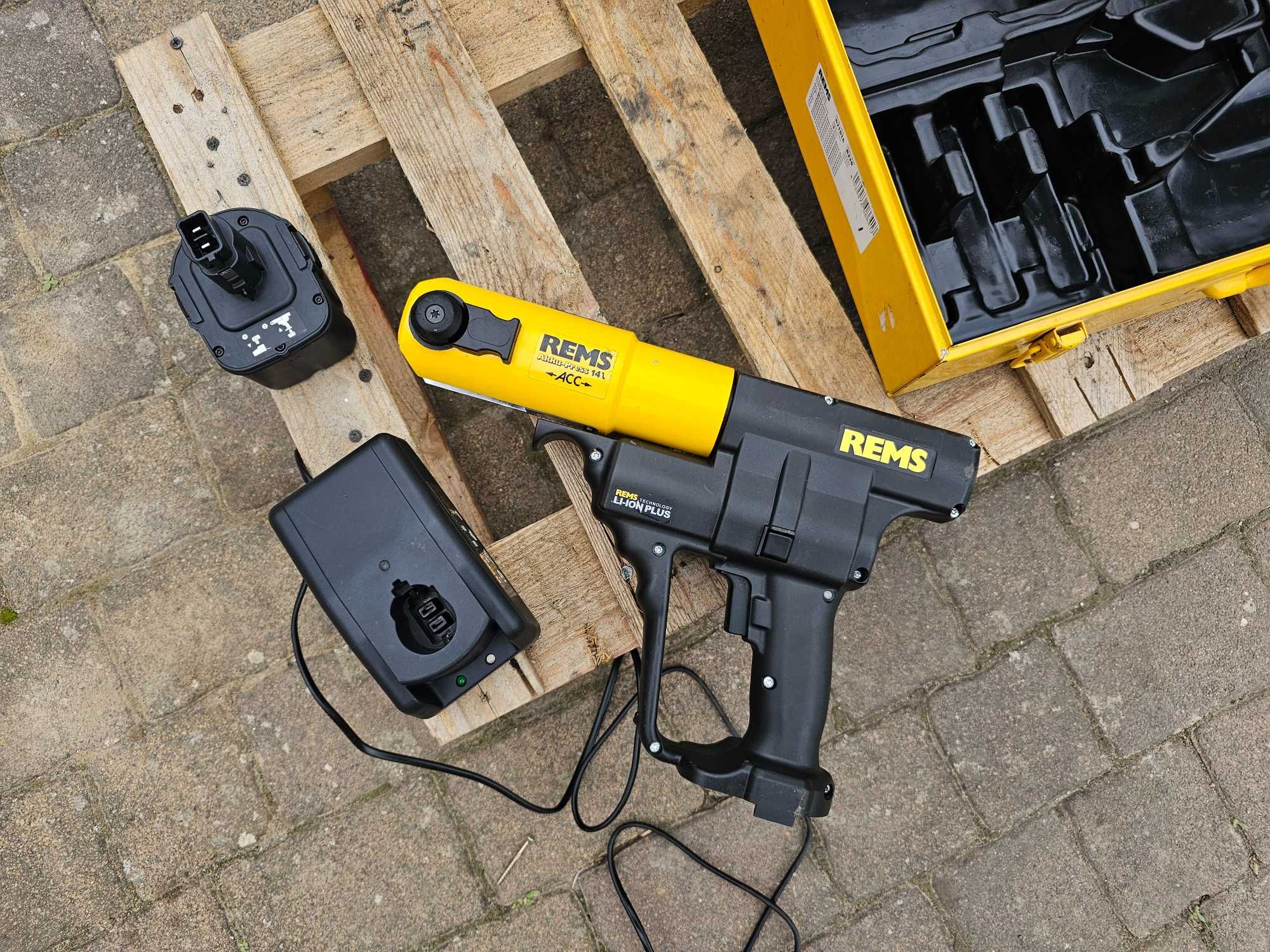 Zaciskarka Rems Powerpress ACC 571004 zestaw 2023 rok   faktura