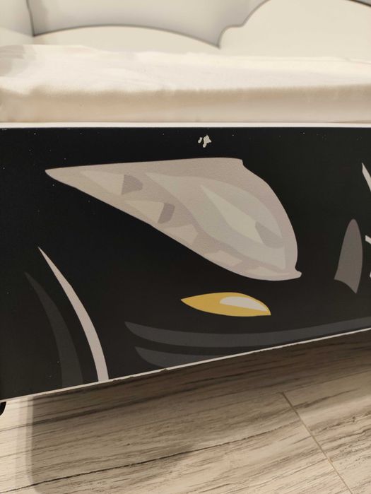 Łóżko dziecięce samochód Batman 160x80