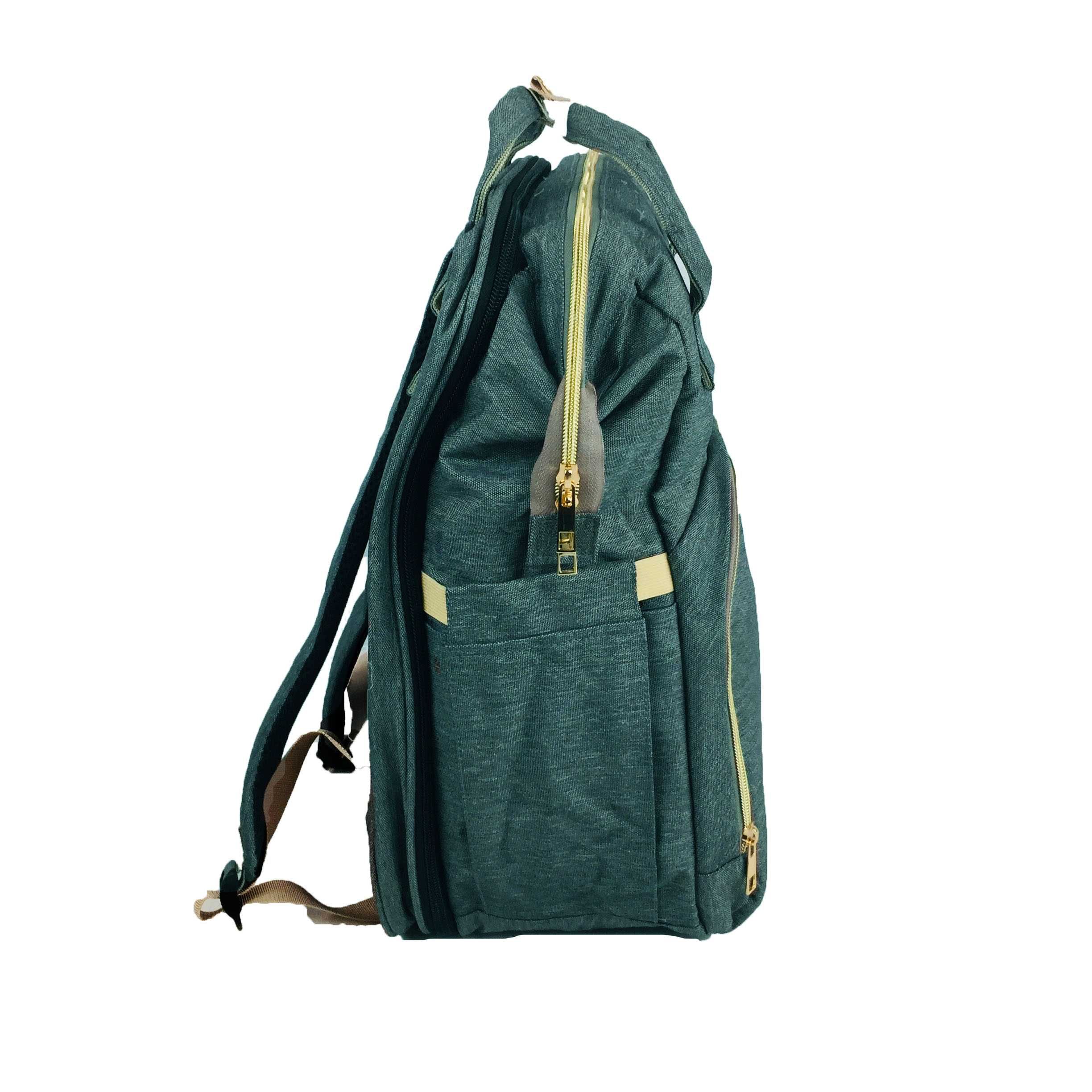 сумка рюкзак манеж зеленый