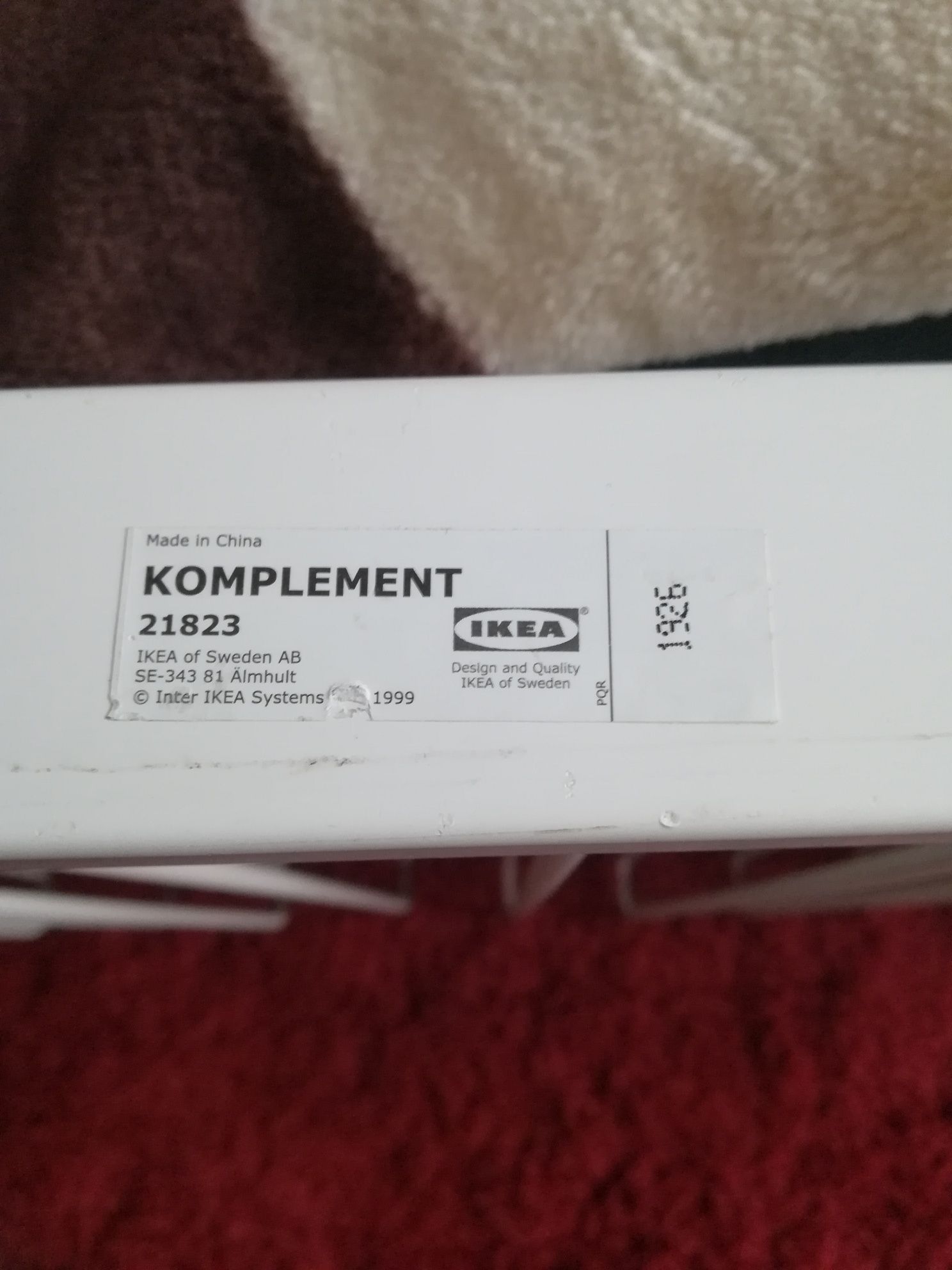 Komplement wieszak na spodnie Ikea