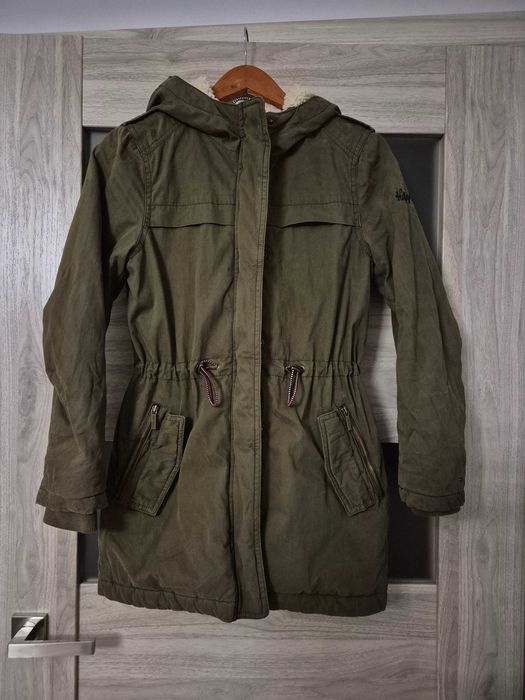 Zimowa kurtka parka dziewczęca Tommy Hilfiger 152
