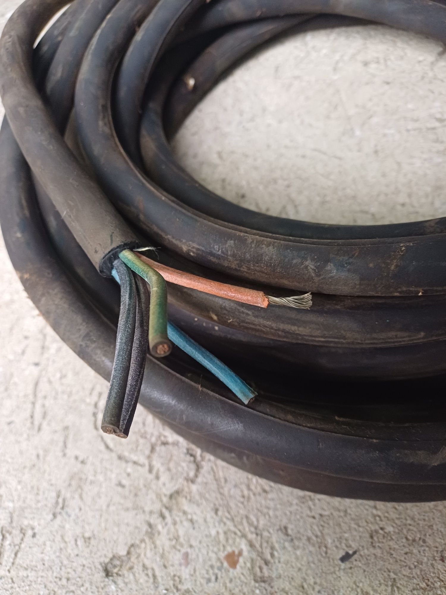 Przewód elektryczny pięciożyłowy